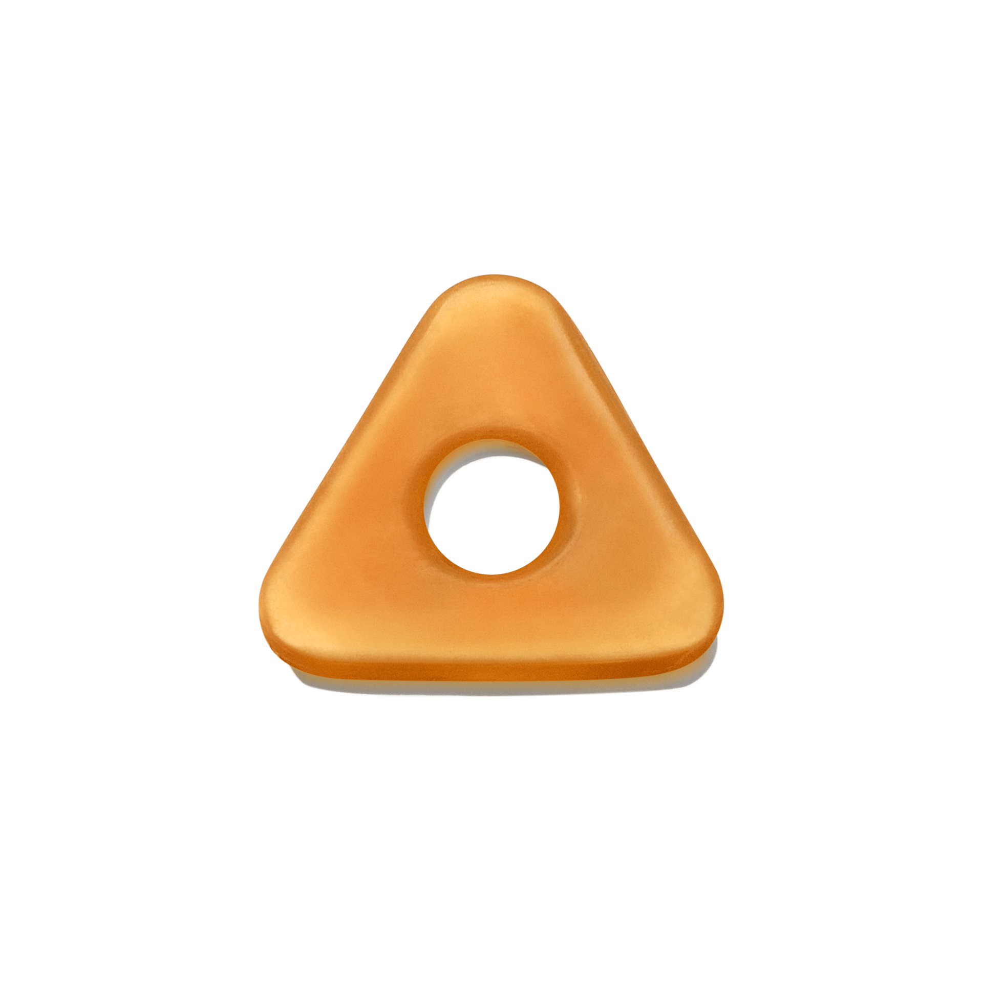 Rubber Triangle Teether from The Charmer Play Kit